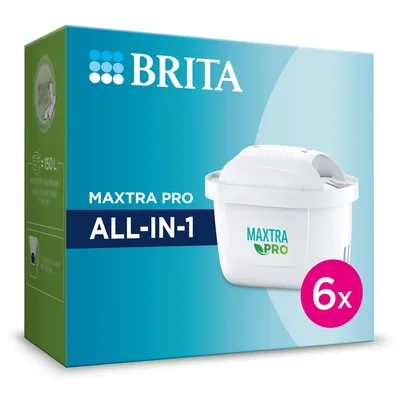 BRITA MAXTRA PRO All-in-1 - Tap Water Filter for BRITA Water Filters - Reduces Some PFAS, Pesticides, Herbicides, Chlorine,