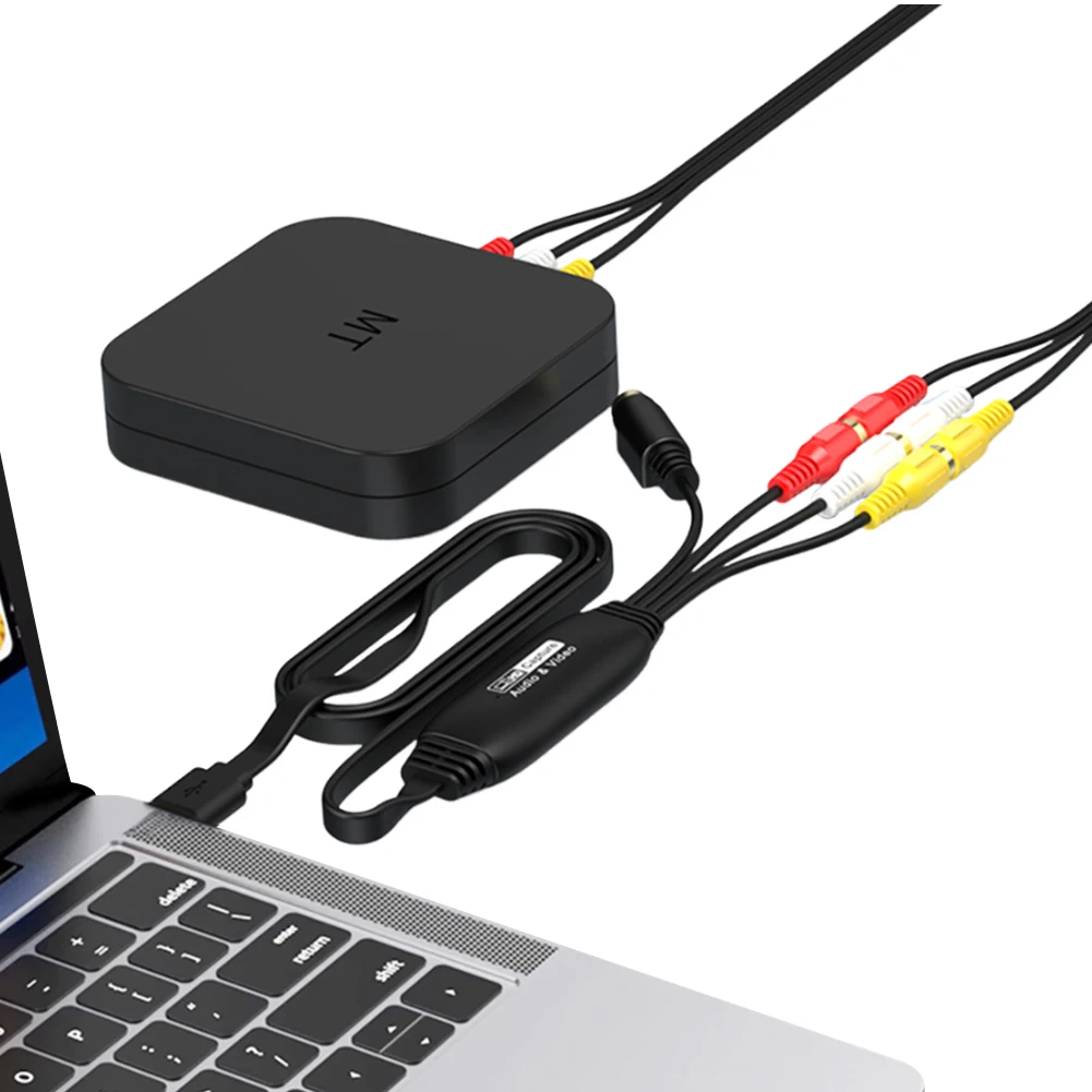 USB Video Capture Card VHS TV DVD VCR USB zu AV Video Capture Adapter RCA zu USB Video Konverter für PC Image