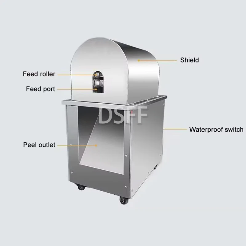 New Commercial Fully Automatic Sugarcane Peeling Machine And Household Sugarcane Scraper