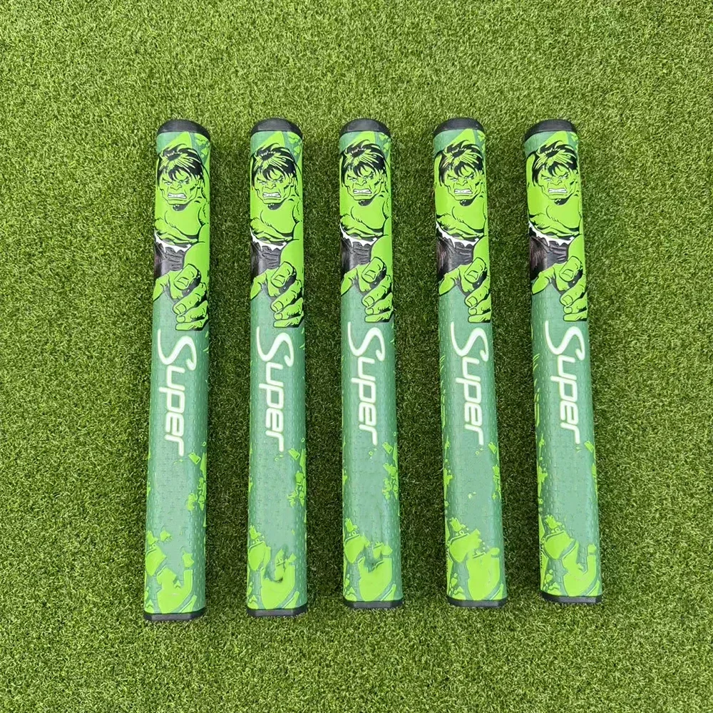 Super Golf Putter Grip Enhances Wear-resistant Grip Universal The Hulk PU Grip Golf Enhances Feel Unique Design Round Grips