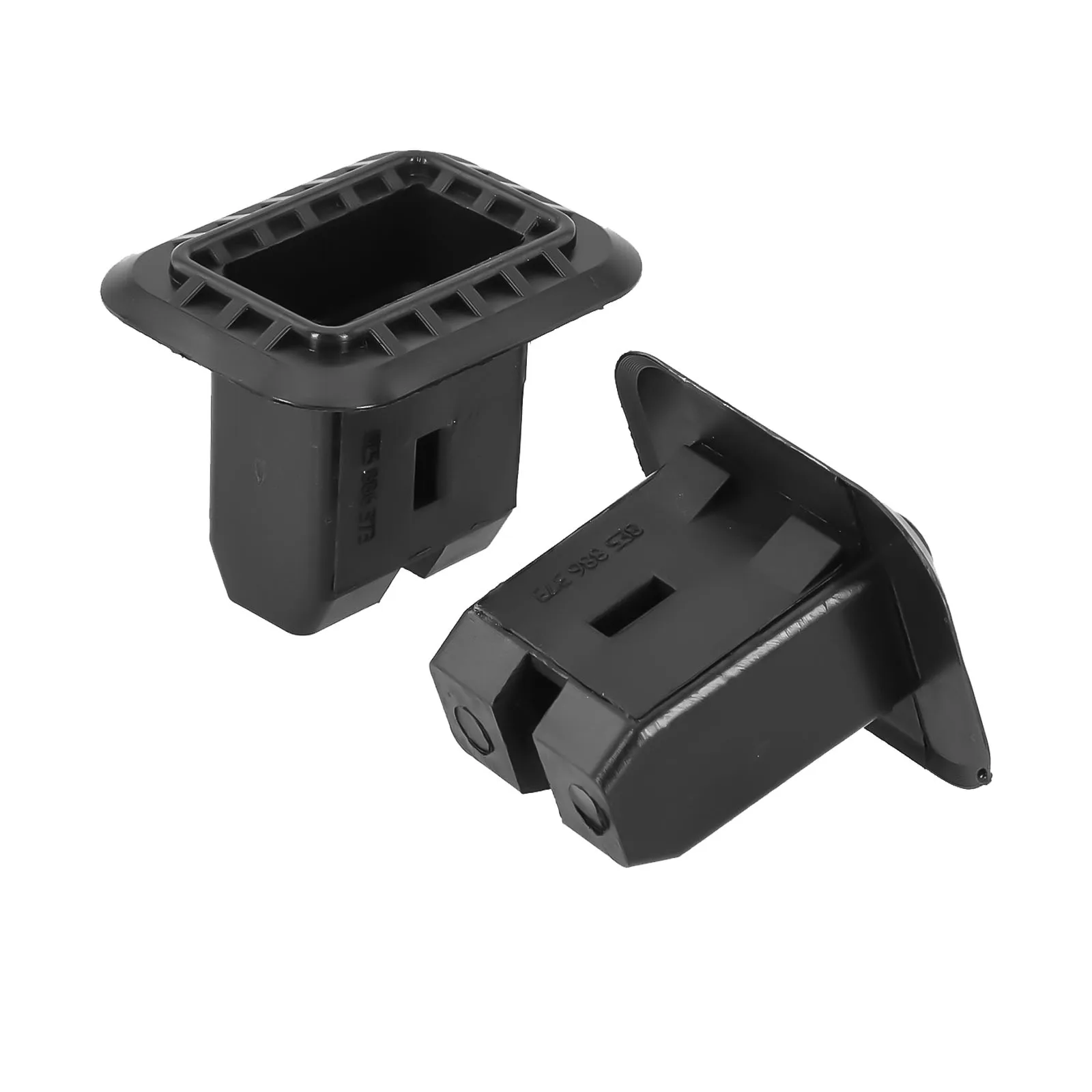 Hochwertige Befestigungsschnalle für Garten und Innenbereich, Befestigungsclip 1K0886373C, 2 Stück, 4B0886373, 4B088637301, Ersatz, Schwarz Image