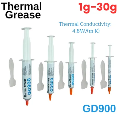 4.8w/(m·k)) Thermal Grease Paste Heat Dissipating Silicone for CPU/GPU/LED Computer Heat Sink Thermal Conductive Adhesive