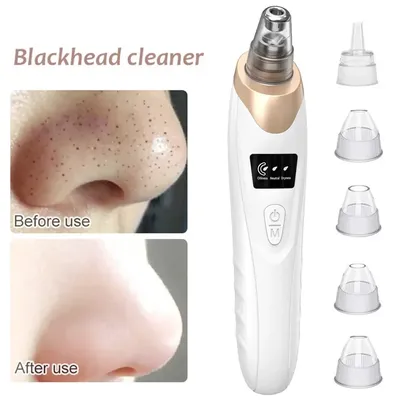 Blackhead Remover Vacuum Suction USB Rechargeable Facial Pore Cleaner Comedone Spot Acne Pimple Black Head Extractor Care Tools