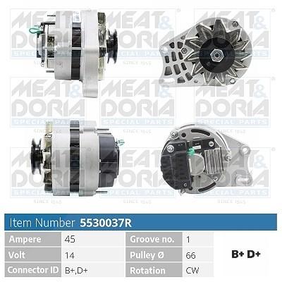 Meat & Doria Generator [Hersteller-Nr. 5530037R] für Autobianchi, Fiat, Lancia, Seat Image