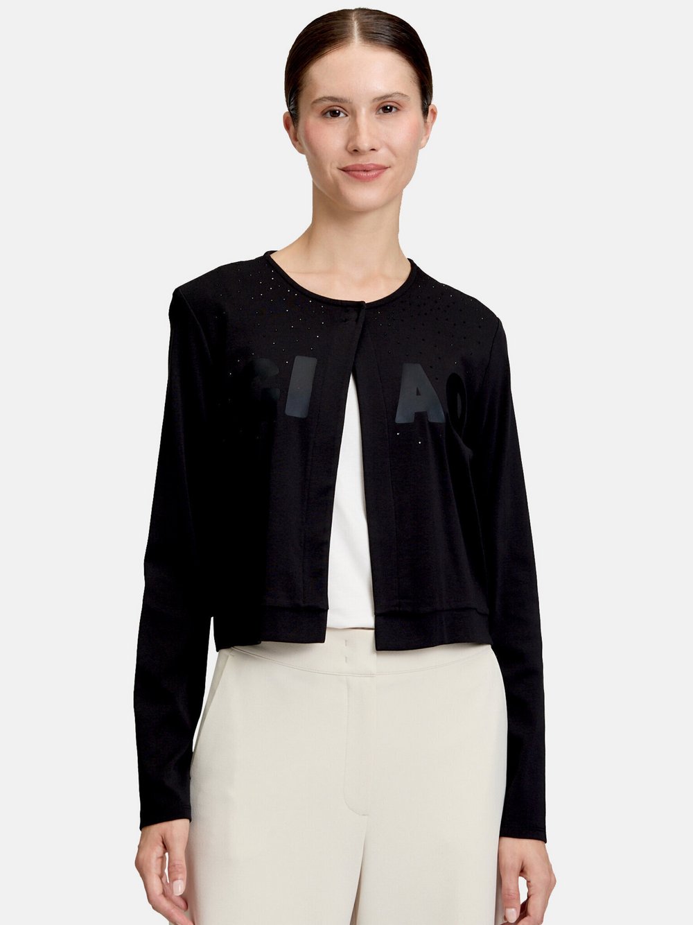 Betty Barclay Shirtjacke Damen schwarz, 44 Image