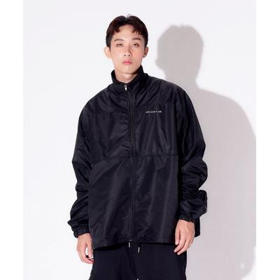 arcanefunk BASIC LOGO WIND-BREAKER black