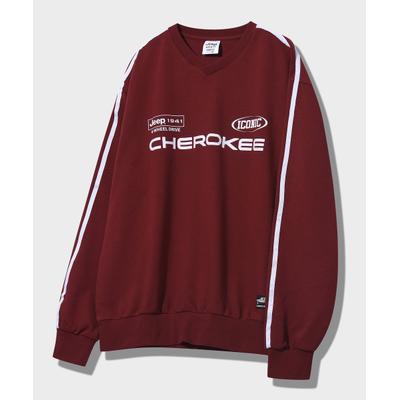 Jeep Cherokee Racing V-Neck Man-to-Man