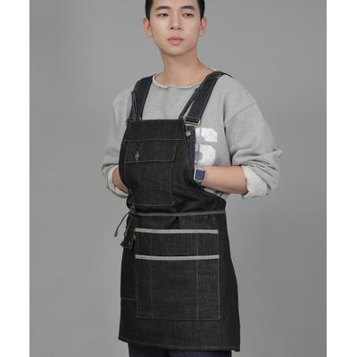 saintcrew Goodwork Expert Apron GWE-1308 Denim Black