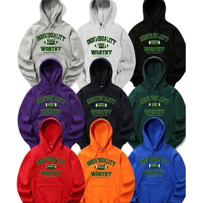 tripshion RUGBY VARSITY graphic hoodie