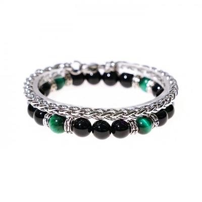jbansclassic Tweechain 229 Green Tiger 547 Bracelet Set