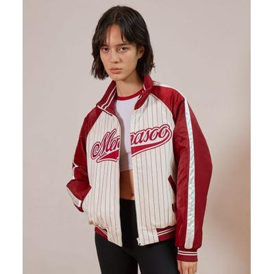 menasoo BASEBALL JUMPER RED