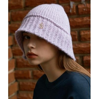 anoetic ANC KNIT BUCKET HAT_LAVENDER