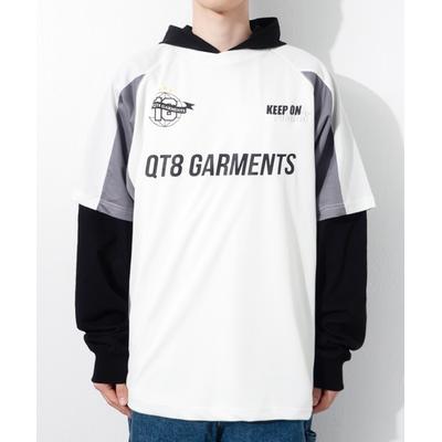 qt8 BN 3R Soccer Layered Hoodie Jersey