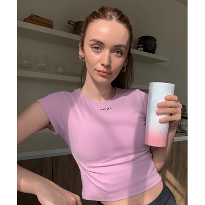 injiactive baby tee pink