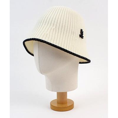 universalchemistry Edgeline Ivory Knit Bucket Hat