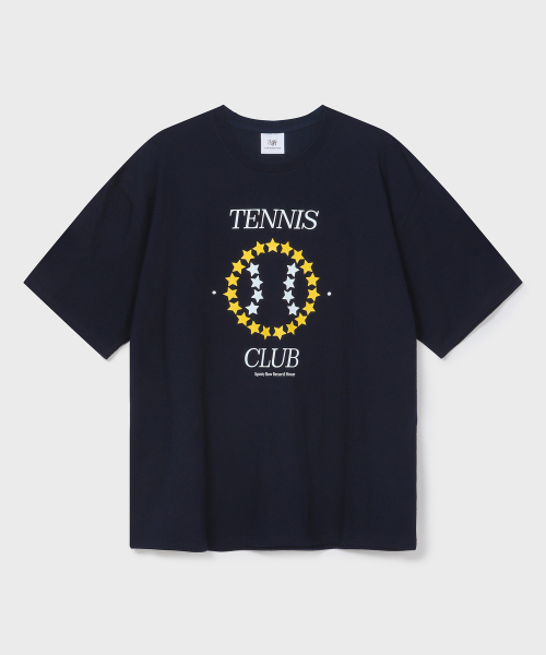 slowrecordhouse Tennis Club Short Sleeve T-Shirt