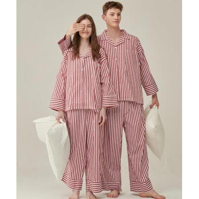 oggitt Domitory Original Stripe Pajamas Red