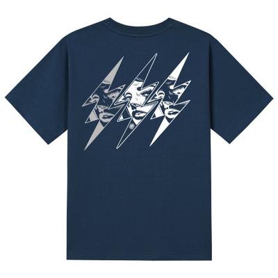 kan6312 KTN0199 Spark Girls Short Sleeve T-Shirt Navy