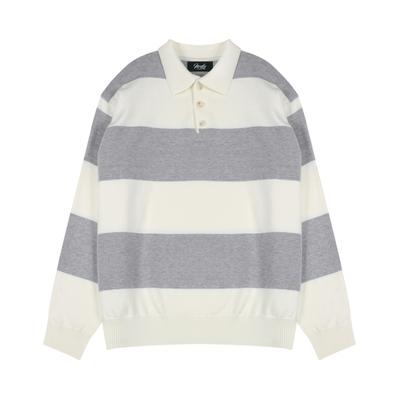 nodu Rugby Stripe Soft Knit