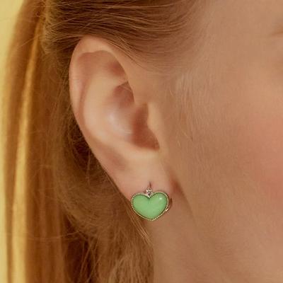 tatiana Cherish Heart One Touch Earrings EC1912