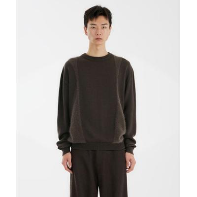 youth Curved Angora Knit