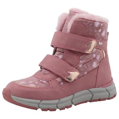 Winterstiefel TOM TAILOR, Kinder, Gr. 33, rosa (altrosa), Lederimitat, Textil, casual, Schuhe, mit Klettverschlüsse Image