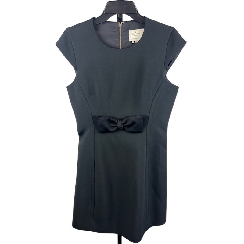 Kate Spade Dresses | Kate Spade Black Bow Dress Cocktail Party Wedding Guest Women's Size 10 | Color: Black | Size: 10