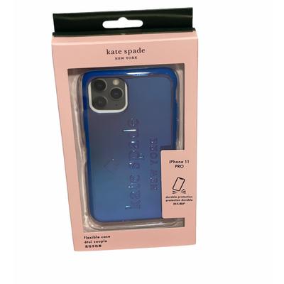 Kate Spade Accessories | Kate Spade Iridescent Iphone 11 Pro Case Kate Spade Logo | Color: Blue | Size: Os