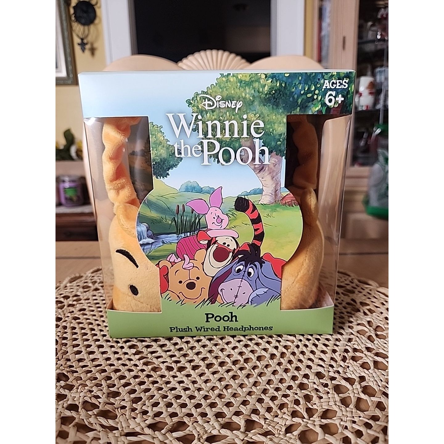 Disney Headphones | Disney Winnie The Pooh Plush Wired Headphones New Sealed | Color: Yellow | Size: Os