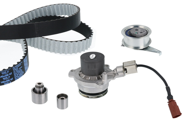 GRAF Wasserpumpe + Zahnriemensatz KP1360-2 für Skoda VW SEAT Audi