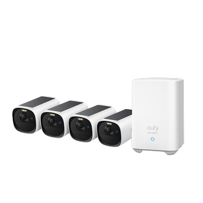 eufyCam E40 4-Kamera-Set (HomeBase S280)