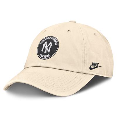 New York Yankees Nike Club Cap aus unstrukturierter Bio-Baumwolle Image