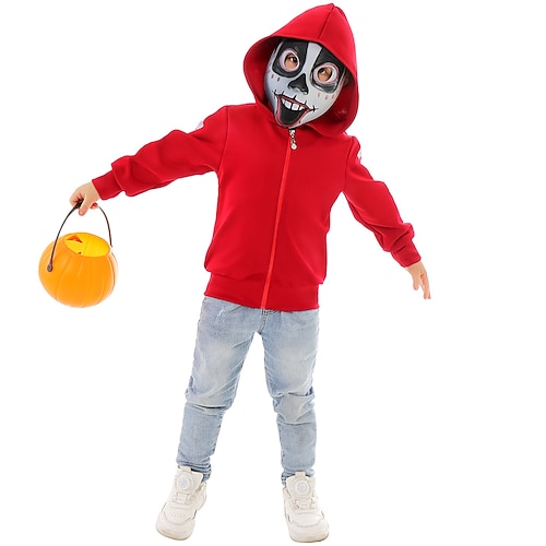 Miguel Mantel Cosplay Kostüm Maske Cosplay for Jungen Kinder Halloween Karneval Leistung Party Halloween Image