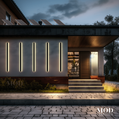 Haylen (Solar) | Waterproof Solar Wall Light | 2 Colors / 12