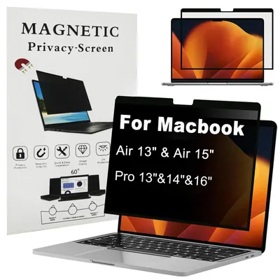 For Macbook Monitor Privacy Screen Protector For Macbook Pro 14 16 M4 Pro/Max For Macbook Air 13.6 inch M4 2025 Screen Protector