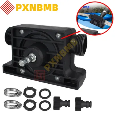 Heavy Duty Self-Priming Hand Electric Drill Water Pump Micro Submersibles Motor Ultra Home Garden Centrifugal Pump Self-priming