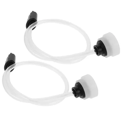 2pcs Vacuum Sealing Machine Hose Food Sealing Saving Adapter Vacuum Sealer External Pumping Tube home Kitchen Vacuum Attachment
