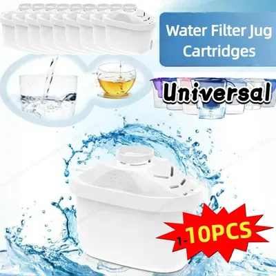 1-10PCS Water Filter Jug Cartridges Pure Filter Pitchers Premium Water Filter Jug Cartridges for Clean Tasting Drinking Water
