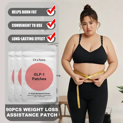 OCEAURA 90/180 Pcs Weight Loss Assistance Patch Help Burning Fat Keep Fit Consume Fat Continuously Weight Management Accessories
