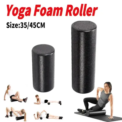 EPP Yoga Foam Roller Pilates Massage Roller Body Exercise Gym Fitness Equipment for Women Men Leg/Arm/Back Exercise Training