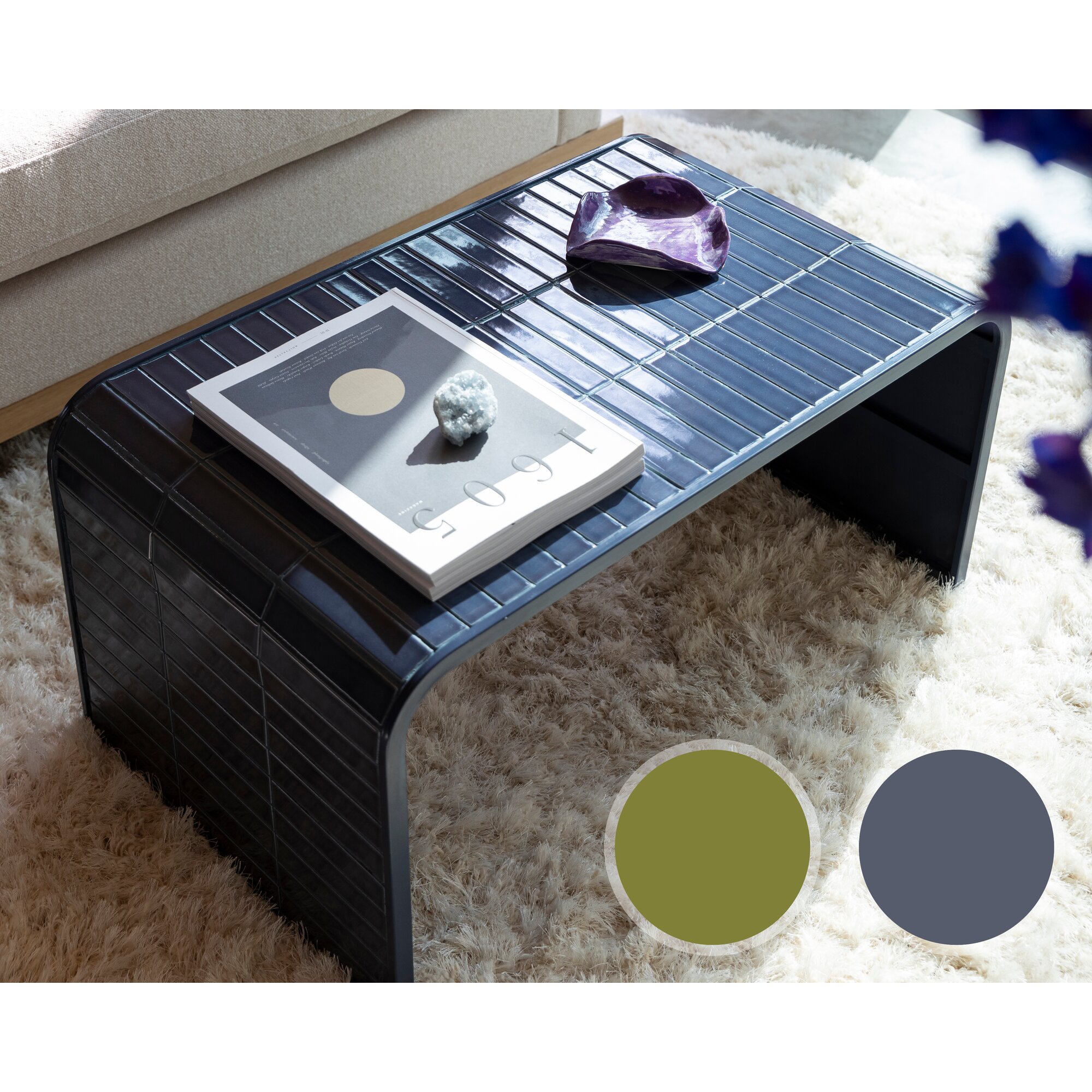 Zuiver »Tiles« Couchtisch Grün