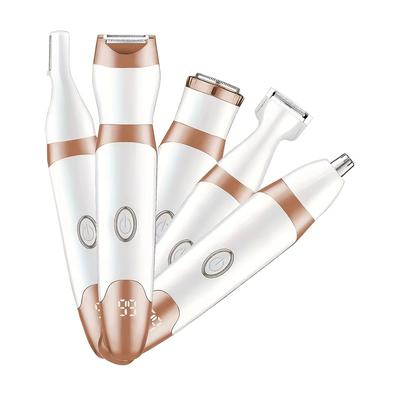 VYSN Puretrim 5‑In‑1 Rechargeable Women’S Personal Care Set