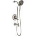 Delta Linden 17 Series Dual-Function Tub Shower Faucet Set, In2ition Shower Handle Trim Kit in Gray | 5.5 H x 11 W in | Wayfair T17494-SS-I