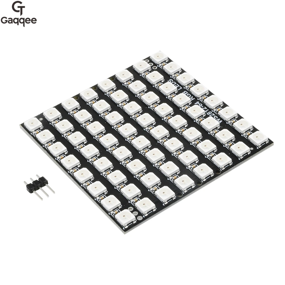 WS2812 LED 5050 RGB 8x8 64 Bit LED-Matrixmodul Image