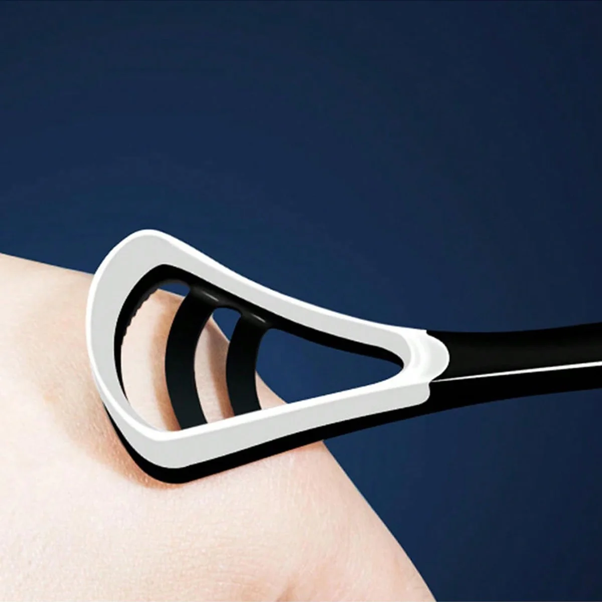 1 Stück Zungenschaber, Zungenbeschichtungsreiniger, Zungenschaber zur Beseitigung von Mundgeruch, dicke und weiße Zungenbeschichtung, Mundpflege Image