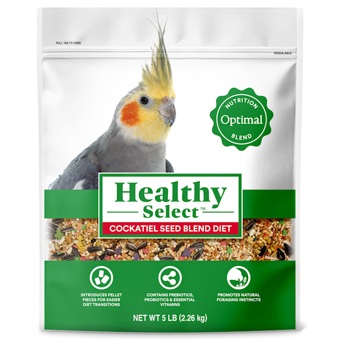 Healthy Select Cockatiel Seed Blend Diet, 5 lbs.