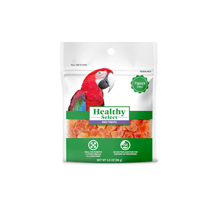 Healthy Select Papaya Bits Treat for Birds, 3.5 oz