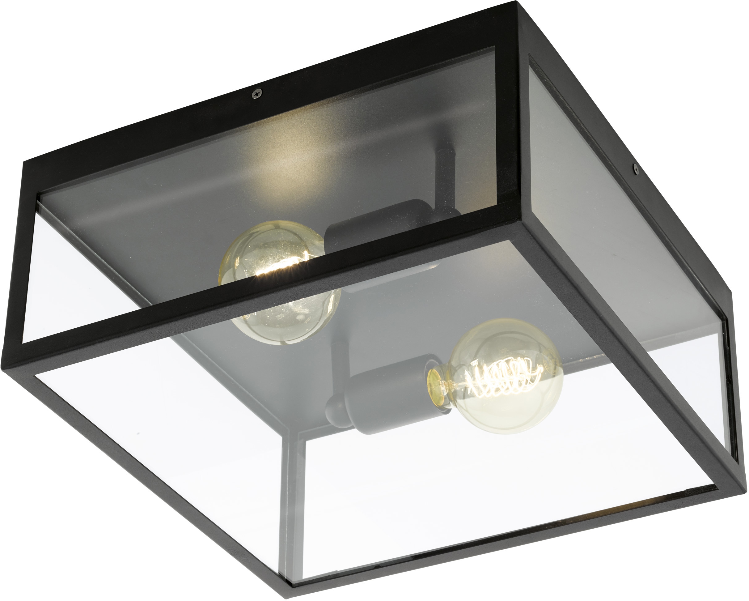 EGLO Deckenleuchte "CHARTERHOUSE", schwarz, 2, H: 16cm, Leuchten, Deckenlampe Image