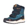 Winterstiefel TROLLKIDS "KIDS RAULAND WINTER BOOTS", Damen, Gr. 38, nordic blau, navy, Textil, Synthetik, sportlich, Schuhe, wasserdicht, Klettverschluss, reflektierende Details