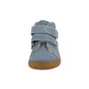 Sneaker LURCHI "Lurchi Jacky Barefoot", Gr. 33, blau (ice blau), Leder, Schuhe